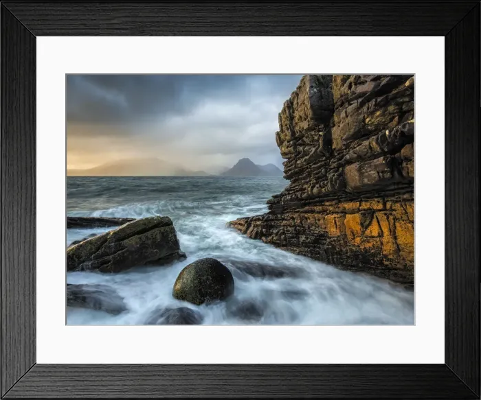 Framed Print : Elgol and the Black Cuillin, Isle of Skye, Scotland Framed Print : Elgol and the Black Cuillin, Isle of Skye, Scotland