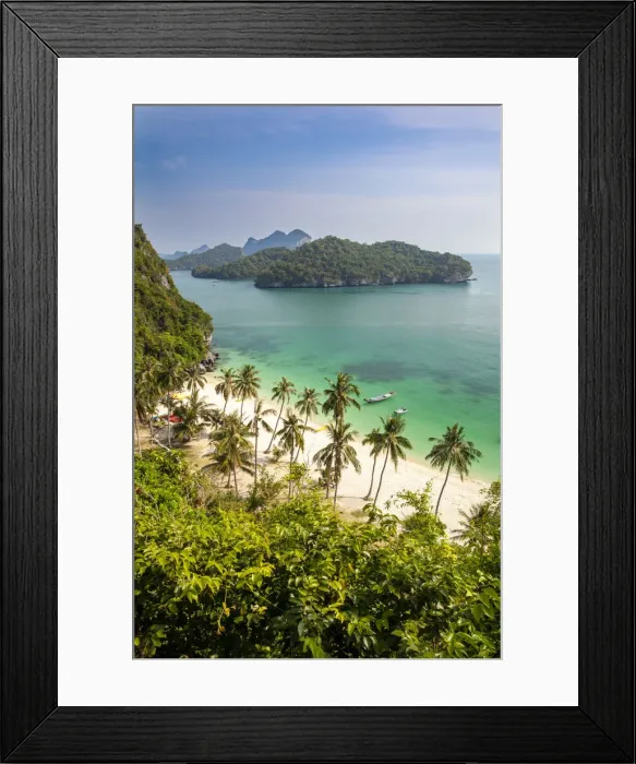 Framed Print : Beach on Ko Wat Ta Lap, Ang Thong National Marine Park (Ko Samui), Surat Thani Province Framed Print : Beach on Ko Wat Ta Lap, Ang Thong National Marine Park (Ko Samui), Surat Thani Province