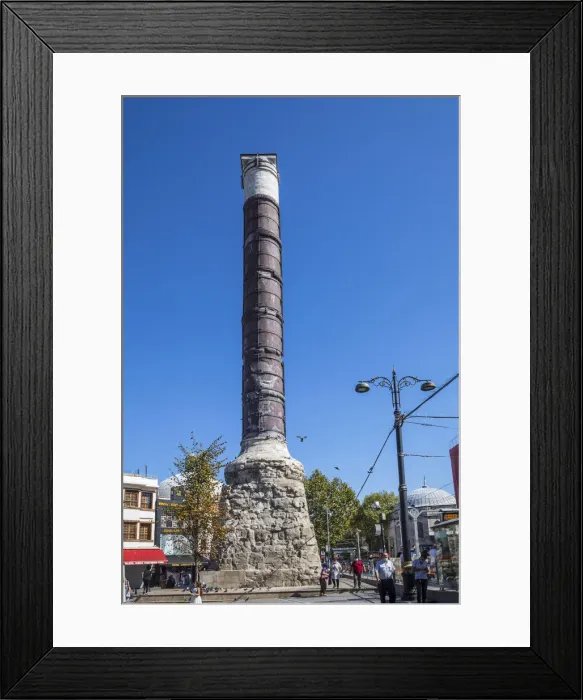 Framed Print : Column of Constantine, Fatih district, Istanbul, Turkey Framed Print : Column of Constantine, Fatih district, Istanbul, Turkey