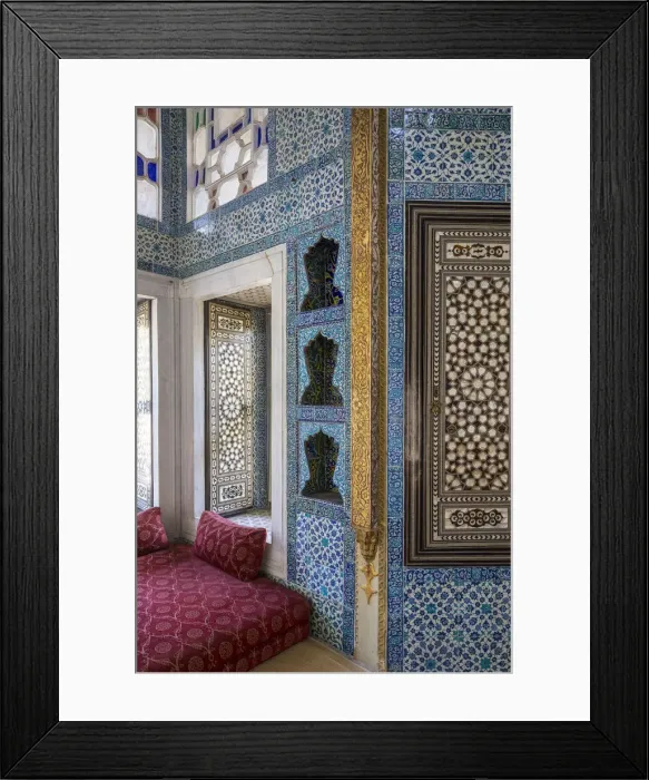 Framed Print : The Baghdad Pavilion, Topkapi Palace, Istanbul, Turkey Framed Print : The Baghdad Pavilion, Topkapi Palace, Istanbul, Turkey