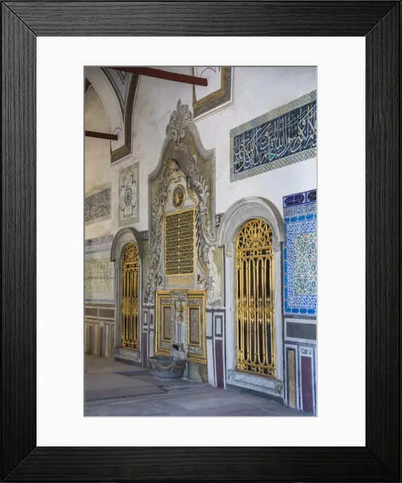 Framed Print : Fountain at the Pavilion of the Holy Mantle, Topkapi Palace, Istanbul, Turkey Framed Print : Fountain at the Pavilion of the Holy Mantle, Topkapi Palace, Istanbul, Turkey