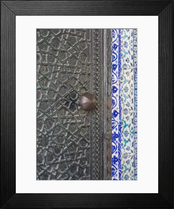Framed Print : Bronze door, Topkapi Palace, Istanbul, Turkey Framed Print : Bronze door, Topkapi Palace, Istanbul, Turkey