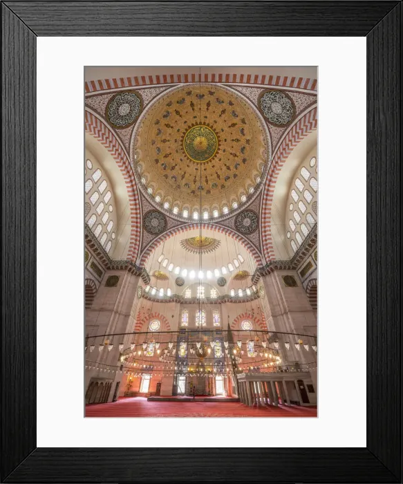 Framed Print : Suleymaniye Mosque, Istanbul, Turkey Framed Print : Suleymaniye Mosque, Istanbul, Turkey