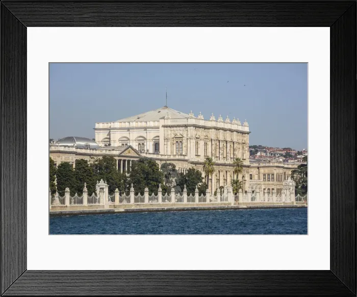 Framed Print : Dolmabahce Palace, Bosphorus, Istanbul, Turkey Framed Print : Dolmabahce Palace, Bosphorus, Istanbul, Turkey
