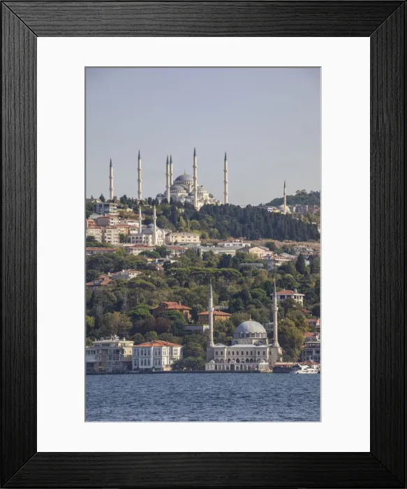 Framed Print : Camlanca Mosque, Asian side of the Bosphorus, Istanbul, Turkey Framed Print : Camlanca Mosque, Asian side of the Bosphorus, Istanbul, Turkey