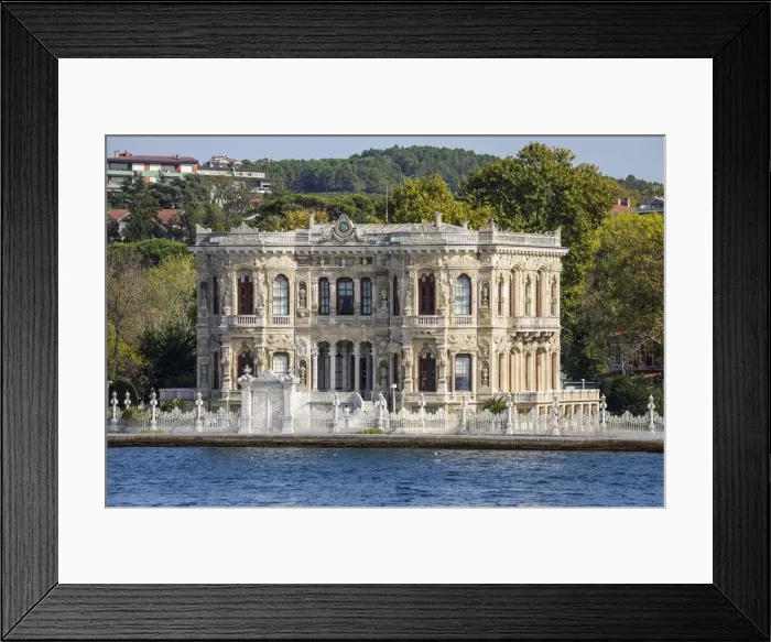 Framed Print : Beylerbeyi Palace, Asian side of the Bosphorus, Istanbul, Turkey