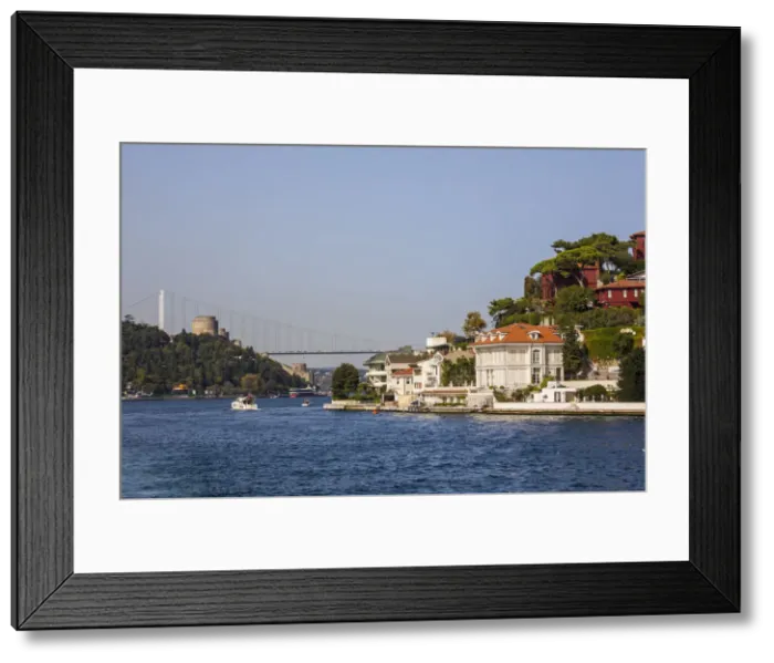 Framed Print : Asian side of the Bosphorus, Istanbul, Turkey Framed Print : Asian side of the Bosphorus, Istanbul, Turkey