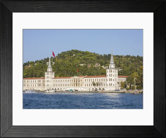 Framed Print : Kuleli Military High School, Asian side of the Bosphorus, Istanbul, Turkey Framed Print : Kuleli Military High School, Asian side of the Bosphorus, Istanbul, Turkey
