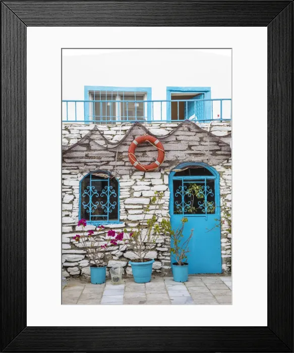 Framed Print : Fishermans cottage, Bodrum, Mugla, Aegean Coast, Turkey Framed Print : Fishermans cottage, Bodrum, Mugla, Aegean Coast, Turkey
