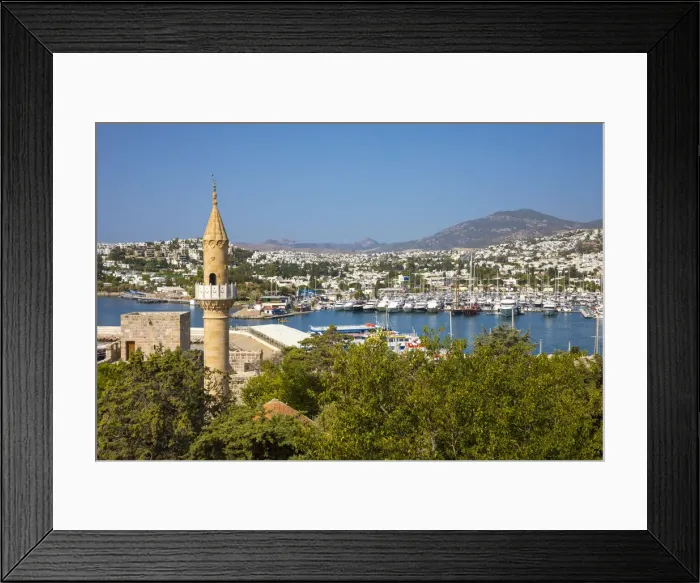 Framed Print : Marina, Bodrum, Mugla, Aegean Coast, Turkey Framed Print : Marina, Bodrum, Mugla, Aegean Coast, Turkey