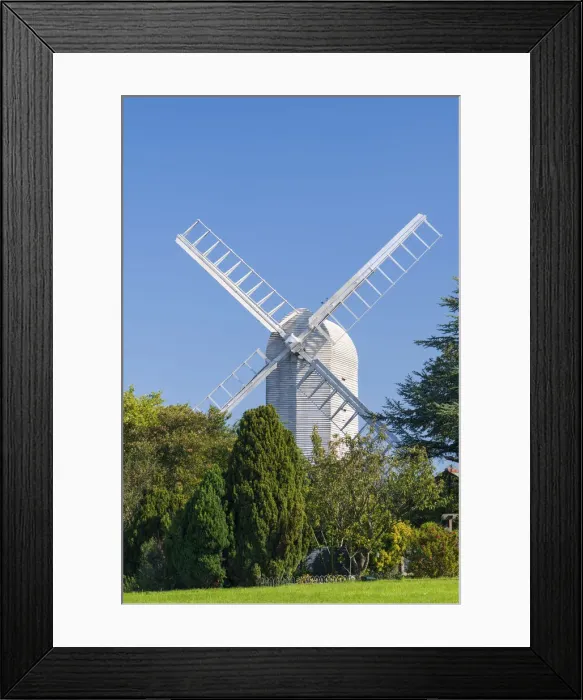 Framed Print : UK, England, Essex, Finchingfield, Duck End Mill, Letch Framed Print : UK, England, Essex, Finchingfield, Duck End Mill, Letch