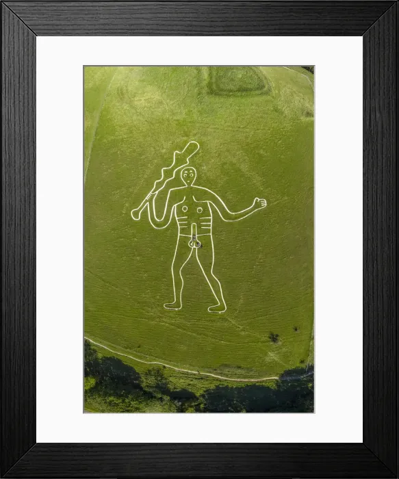 Framed Print : UK, England, Dorset, Dorchester, Cerne Abbas, Cerne Abbas Giant Framed Print : UK, England, Dorset, Dorchester, Cerne Abbas, Cerne Abbas Giant