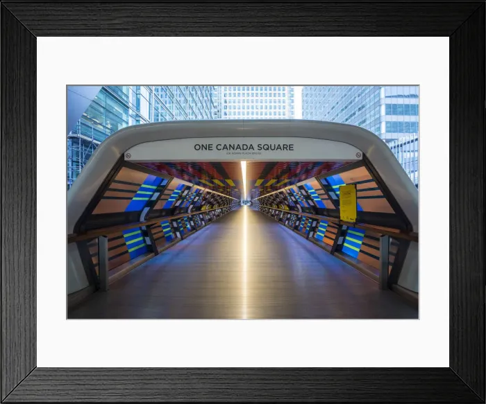 Framed Print : Adams Place Bridge, Docklands, London, England, UK Framed Print : Adams Place Bridge, Docklands, London, England, UK