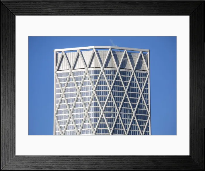 Framed Print : Newfoundland quay apartment building, Canary Wharf, Docklands, London, England, UK Framed Print : Newfoundland quay apartment building, Canary Wharf, Docklands, London, England, UK