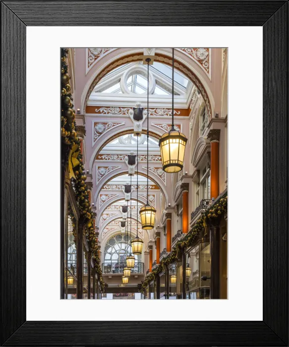 Framed Print : Royal Arcade, Mayfair, London, England, UK