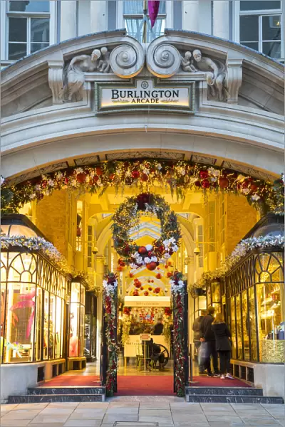 Burlington Arcade, Piccadilly, Mayfair, London, England, UK