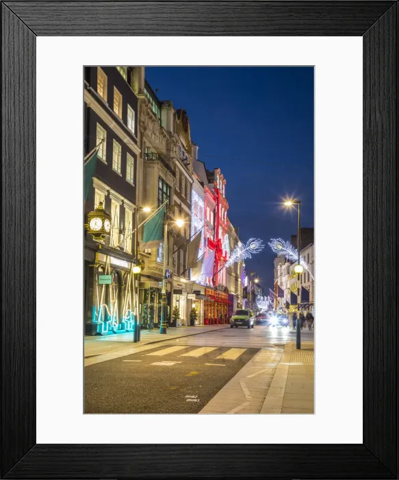Framed Print : Old Bond Street, London, England, UK Framed Print : Old Bond Street, London, England, UK