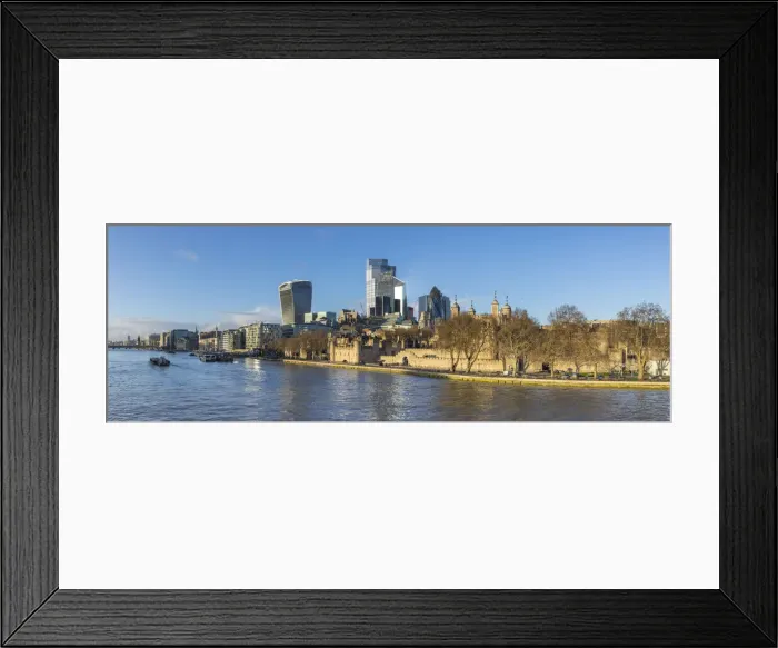 Framed Print : City of London skyline, London, England, UK Framed Print : City of London skyline, London, England, UK
