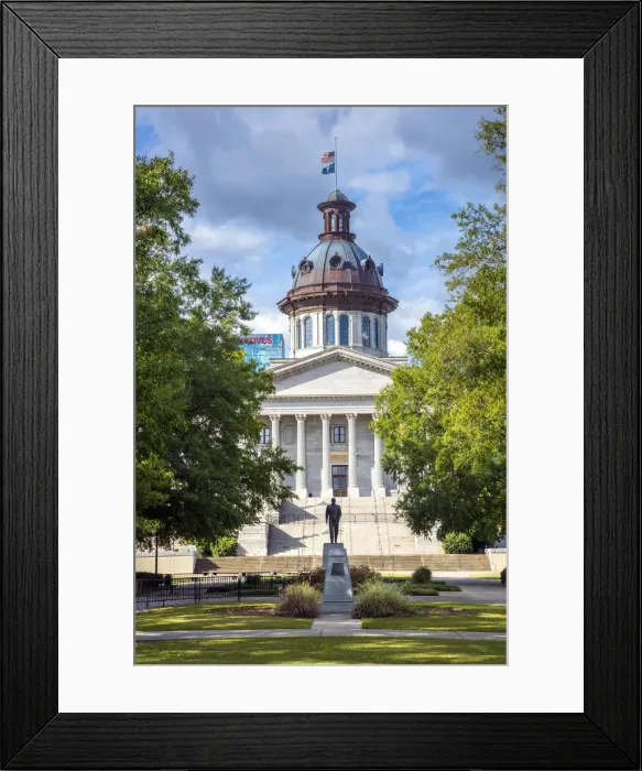Framed Print : USA, South Carolina, Columbia, State Capital, Capitol Building, State House Framed Print : USA, South Carolina, Columbia, State Capital, Capitol Building, State House