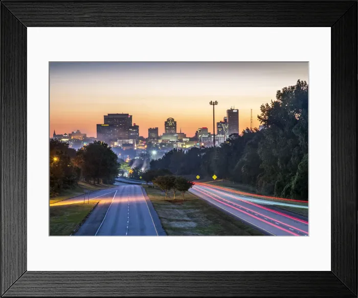 Framed Print : USA, South Carolina, Columbia, Skyline, State Capital, Dawn Framed Print : USA, South Carolina, Columbia, Skyline, State Capital, Dawn