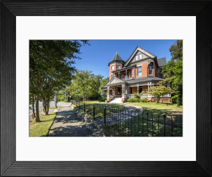 Framed Print : USA, Georgia, Macon, Vineville Historic District, National Register Of Historic Places Framed Print : USA, Georgia, Macon, Vineville Historic District, National Register Of Historic Places