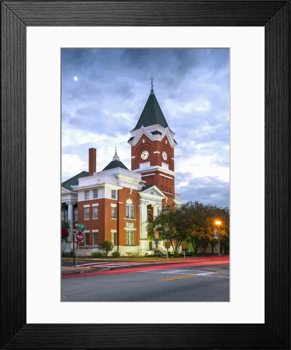 Framed Print : USA, Statesboro, Georgia, Bulloch County Courthouse, Built In 1894 Framed Print : USA, Statesboro, Georgia, Bulloch County Courthouse, Built In 1894