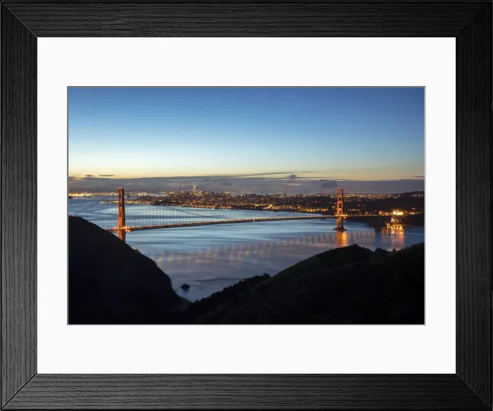 Framed Print : Golden Gate Bridge, San Francisco, California, USA Framed Print : Golden Gate Bridge, San Francisco, California, USA