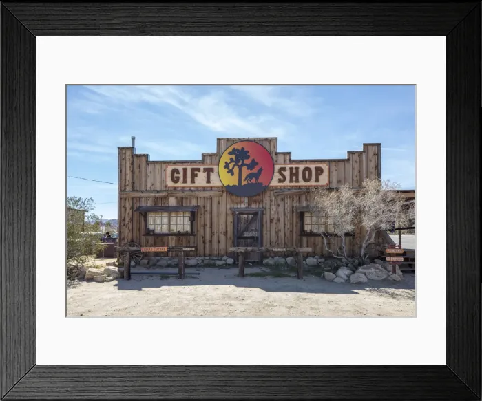 Framed Print : Joshua Tree gift shop, Joshua, California, USA Framed Print : Joshua Tree gift shop, Joshua, California, USA