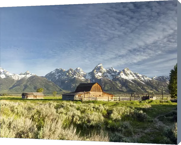 Mormon Row, Grand Teton National Park, Wyoming, USA