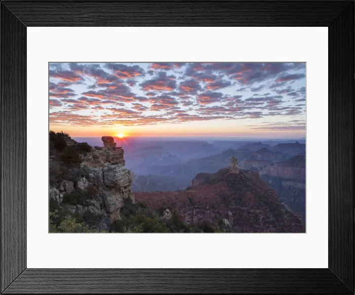 Framed Print : Grand Canyon, Grand Canyon National Park, Arizona, Colorado Plateau, USA