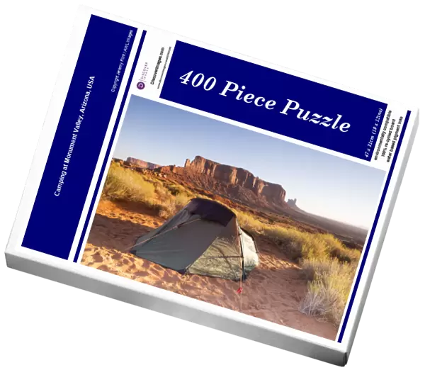 Camping at Monument Valley, Arizona, USA