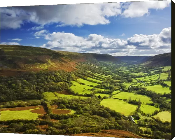 Ewyas, Capel-y-ffin and valley of the Afon Honddu, Black Mountains, Powys, Wales