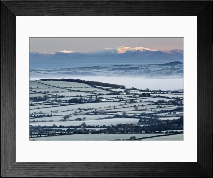 Framed Print : Snowdonia and the Preseli Hills from Foeldrygarn, Pembrokeshire Coast National Park Framed Print : Snowdonia and the Preseli Hills from Foeldrygarn, Pembrokeshire Coast National Park