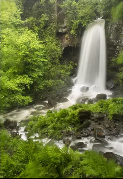 Melincourt Falls, Resolven, Neath, Wales