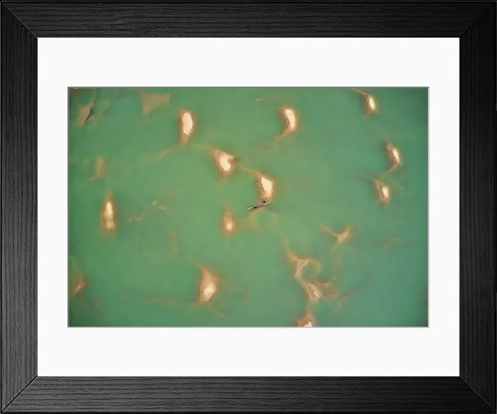 Framed Print : Boat in the drying river, Jadukata River, Sunamganj, Bangladesh Framed Print : Boat in the drying river, Jadukata River, Sunamganj, Bangladesh