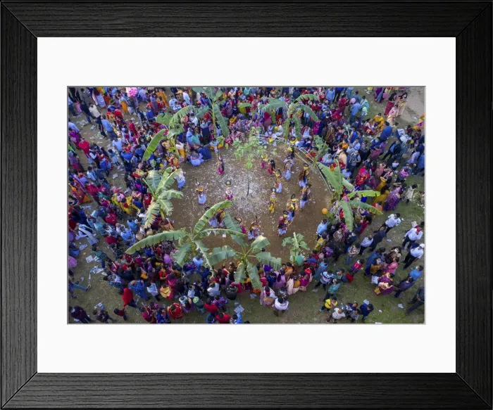 Framed Print : Rash Mela is the principal festival and fair of the Manipuris