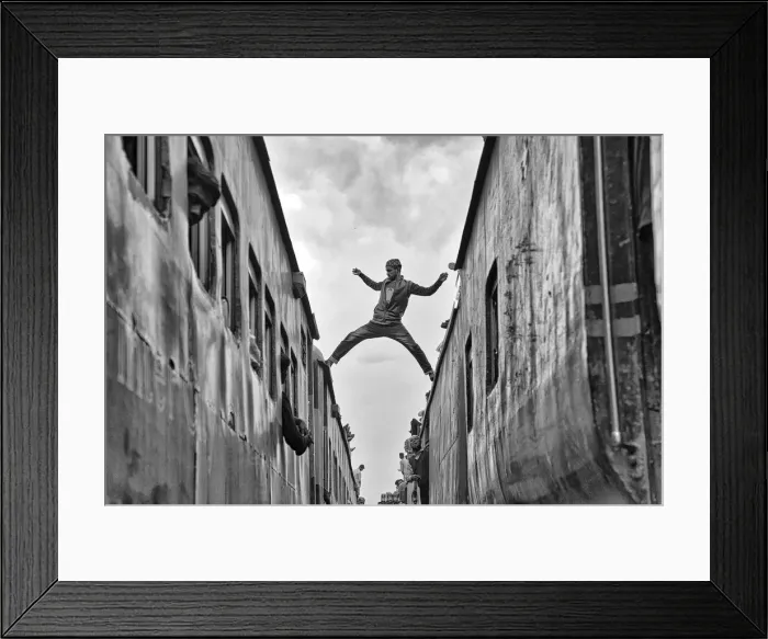 Framed Print : Life risk journey, Tongi, Dhaka, Bangladesh Framed Print : Life risk journey, Tongi, Dhaka, Bangladesh