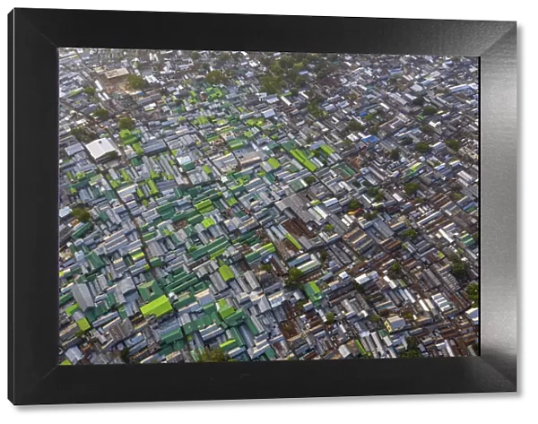 The largest slums, Korail, Dhaka, Bangladesh