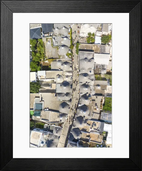 Framed Print : Alberobello (Unesco World Heritage Site) and its unique Trulli Framed Print : Alberobello (Unesco World Heritage Site) and its unique Trulli