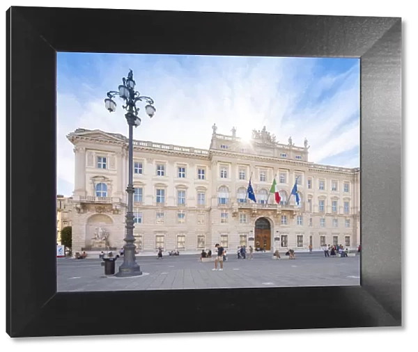 Governement palace of Trieste, Province of Trieste, Friuli-Venezia-Giulia, Italy