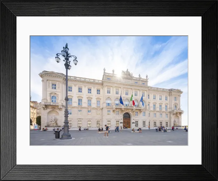 Framed Print : Governement palace of Trieste, Province of Trieste, Friuli-Venezia-Giulia, Italy Framed Print : Governement palace of Trieste, Province of Trieste, Friuli-Venezia-Giulia, Italy