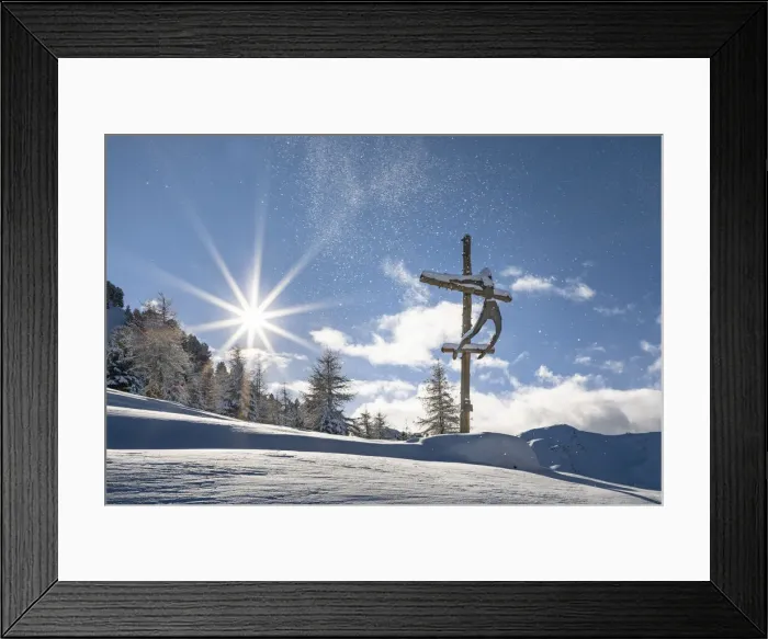 Framed Print : The Cristo of Chamola©, also know as Crocefisso of Stuffer in Pila locality Framed Print : The Cristo of Chamola©, also know as Crocefisso of Stuffer in Pila locality