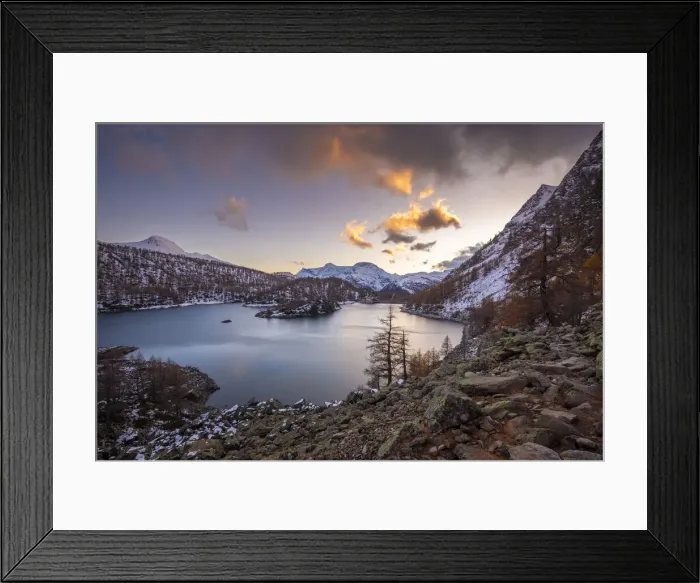 Framed Print : Lago Devero (Codelago). Alpe Devero, Devero valley, Antigorio valley, Ossola valley