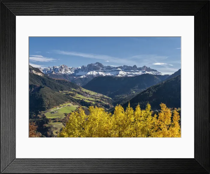 Framed Print : Steinegg / Collepietra, Karneid / Cornedo, province of Bolzano, South Tyrol. Italy Framed Print : Steinegg / Collepietra, Karneid / Cornedo, province of Bolzano, South Tyrol. Italy