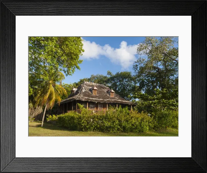 Framed Print : L Union Estate, La Digue, Seychelles Framed Print : L Union Estate, La Digue, Seychelles