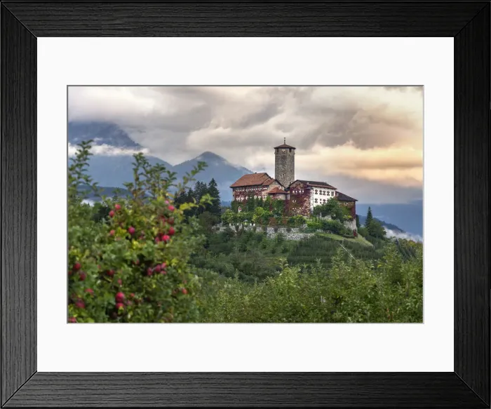 Framed Print : Castle Valer Europe, Italy, Trentino Alto Adige, Non valley, Trento province Framed Print : Castle Valer Europe, Italy, Trentino Alto Adige, Non valley, Trento province