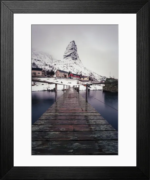 Framed Print : Reine village, Moskenes, Nordland, Lofoten Islands, Norway Framed Print : Reine village, Moskenes, Nordland, Lofoten Islands, Norway