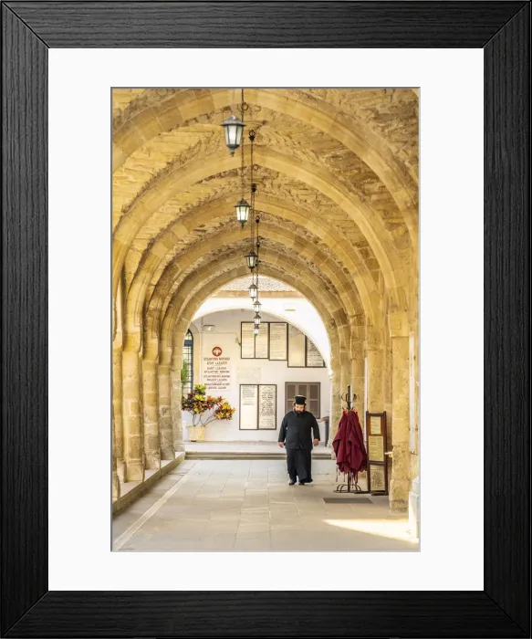 Framed Print : The Church of Saint Lazarus, or Ayios Lazaros, a late-9th century church in Larnaca