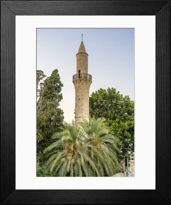 Framed Print : Djami Kebir Mosque, Larnaca, Cyprus Framed Print : Djami Kebir Mosque, Larnaca, Cyprus
