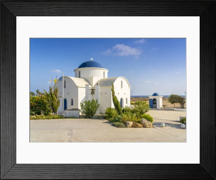 Framed Print : St Nicholas Church or Ayios Nicholaos, Geroskipou, Paphos, Cyprus Framed Print : St Nicholas Church or Ayios Nicholaos, Geroskipou, Paphos, Cyprus